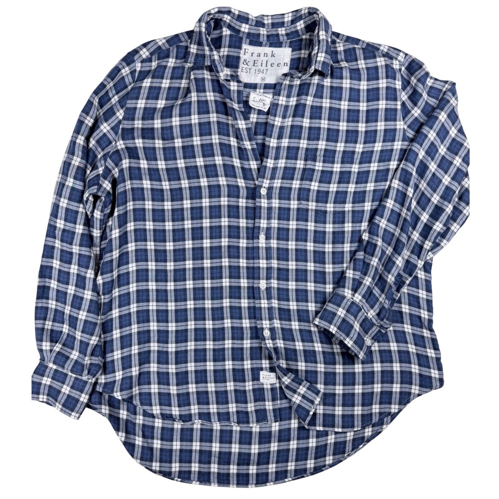 "The Eileen" Frank & Eileen Blue Plaid Button-Down Shirt